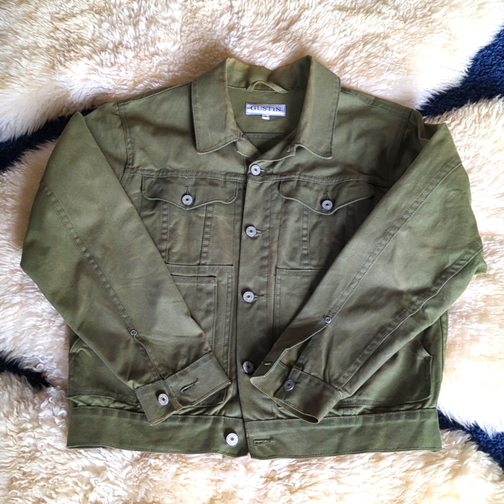 Gustin Waxed Trucker Jacket
